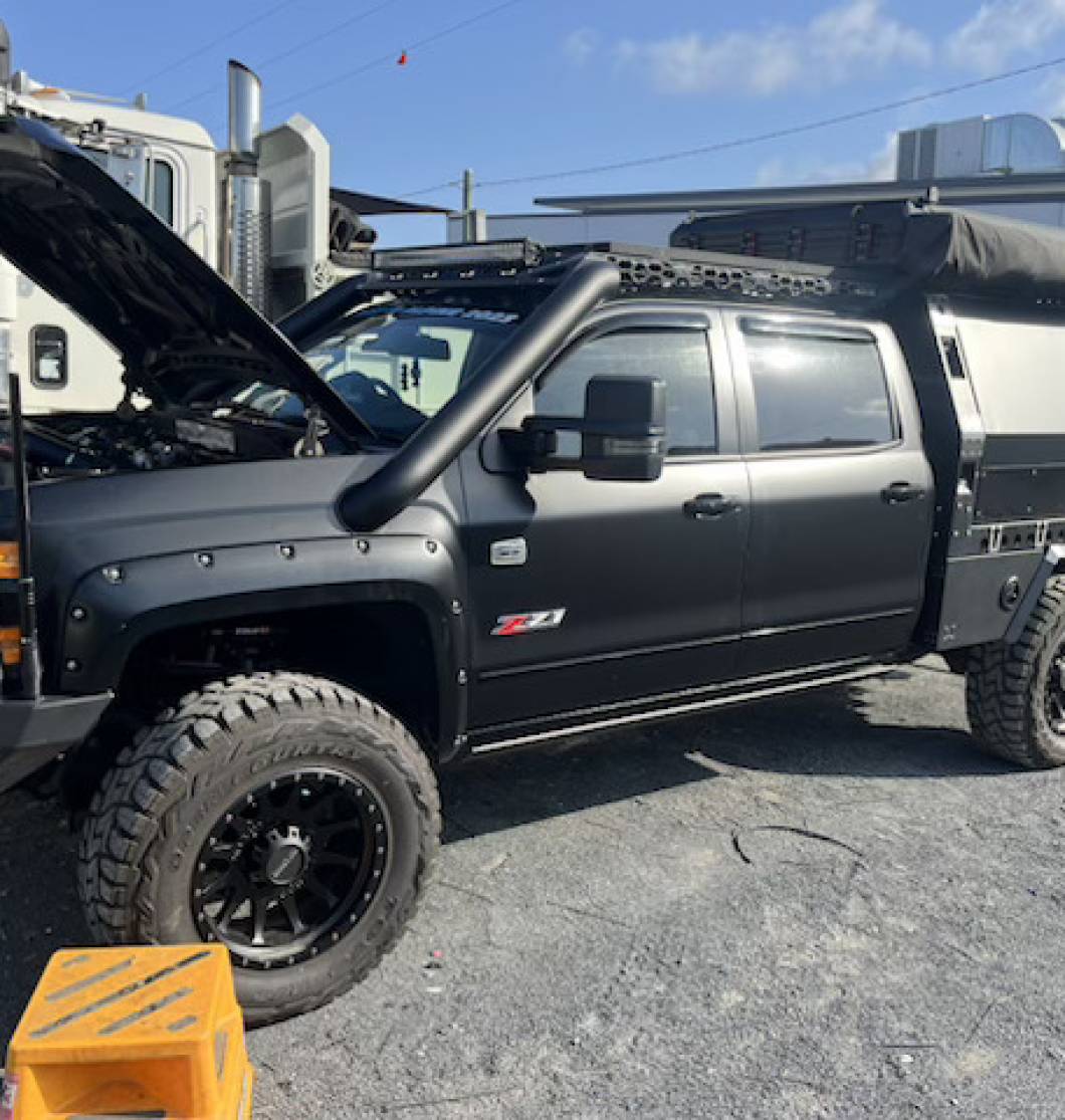 Chev off grid build